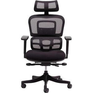 Chaise ergonomique noire Percko - Chaise ergonomique - Publicité Chaise ergonomique noire Percko - Chaise ergonomique - Publicité