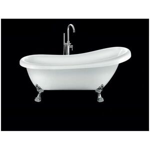 Rogier & Mothes - Bañera independiente con patas de león - 171cm - Blanco Rogier & Mothes - Bañera independiente con patas de león - 171cm - Blanco