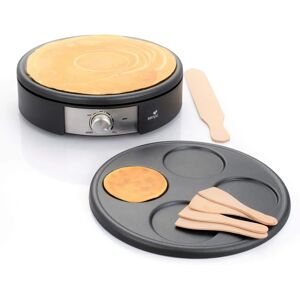 SENYA SYCK-CV026 Crêpière Électrique - 2 Plaques, 1500W, Noir SENYA SYCK-CV026 Crêpière Électrique - 2 Plaques, 1500W, Noir
