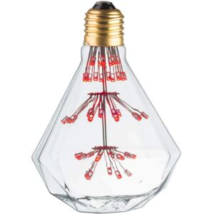 ECOLICHT 20130410001 Red Diamond E27 Lamp - Ø95x136mm - Decorative Light ECOLICHT 20130410001 Red Diamond E27 Lamp - Ø95x136mm - Decorative Light