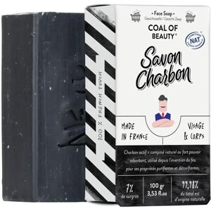 Savon charbon naturel pour visage et corps de Monsieur Barbier - Purifiant & Vegan - Publicité Savon charbon naturel pour visage et corps de Monsieur Barbier - Purifiant & Vegan - Publicité