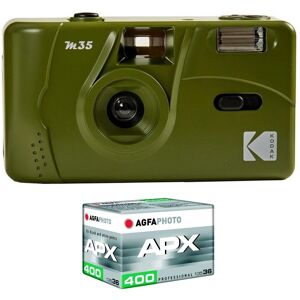 Kodak M35 - Caméra Rechargeable 35mm - Objectif Grand Angle Fixe - Publicité Kodak M35 - Caméra Rechargeable 35mm - Objectif Grand Angle Fixe - Publicité