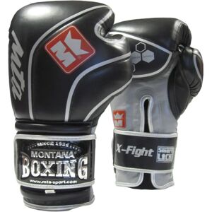 Gants de boxe MONTANA x-fight evo 14 oz - Noir - Publicité Gants de boxe MONTANA x-fight evo 14 oz - Noir - Publicité