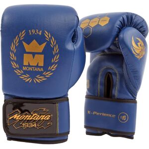 Gants de Boxe Unisex Montana - 12 oz Bleu - Publicité Gants de Boxe Unisex Montana - 12 oz Bleu - Publicité