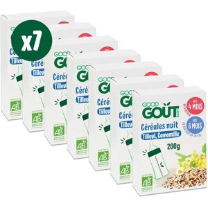 Céréales Bio à la Camomille et Tilleul Good Gout - Alimentation Bébé - Publicité Céréales Bio à la Camomille et Tilleul Good Gout - Alimentation Bébé - Publicité