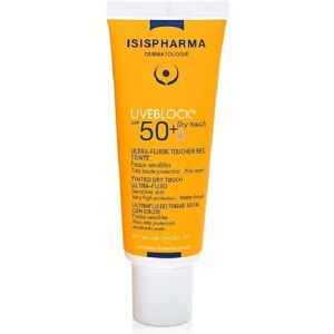 Crème solaire Isispharma Uveblock SPF50 - Teinté - Protection solaire - Publicité Crème solaire Isispharma Uveblock SPF50 - Teinté - Protection solaire - Publicité