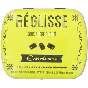 ESTIPHARM Bonbons de Réglisse Sans Sucre - 14g - Publicité ESTIPHARM Bonbons de Réglisse Sans Sucre - 14g - Publicité