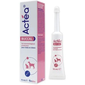 Actéa Buccal 15 ml - Gel dentaire pour animaux - Publicité Actéa Buccal 15 ml - Gel dentaire pour animaux - Publicité