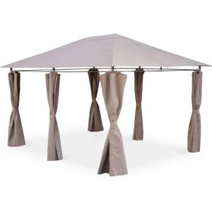 Sweeek Divio Pergola - Taupe - 3x4m - Tente de Jardin & Pergola - Publicité Sweeek Divio Pergola - Taupe - 3x4m - Tente de Jardin & Pergola - Publicité