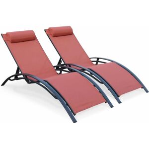 ALICE'S GARDEN Louisa - Sillas de relax de aluminio - Muebles de jardín ALICE'S GARDEN Louisa - Sillas de relax de aluminio - Muebles de jardín