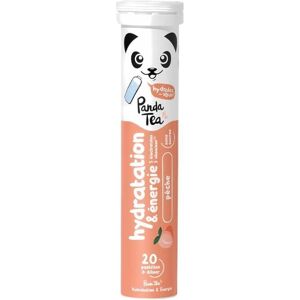 Panda Tea Hydratation & Énergie Pêche - Complément alimentaire - Publicité Panda Tea Hydratation & Énergie Pêche - Complément alimentaire - Publicité