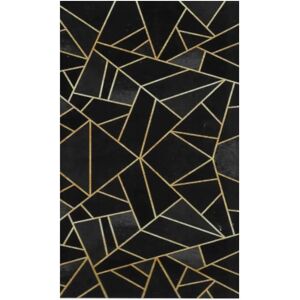 Mani Textile Tapis Noir 50x80cm Antidérapant - Publicité Mani Textile Tapis Noir 50x80cm Antidérapant - Publicité