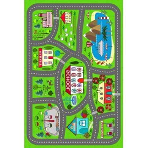 Mani Textile Kinder Auto Circuit Teppich - Grün Mani Textile Kinder Auto Circuit Teppich - Grün