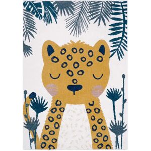 Tapis SÖREN Léopard Moutarde - Décoration chambre enfant - Publicité Tapis SÖREN Léopard Moutarde - Décoration chambre enfant - Publicité