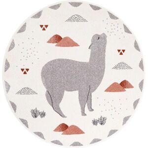 Tapis Enfant Rond en Polypropylène Gris de Nattiot - Décoration Chambre Enfant - Publicité Tapis Enfant Rond en Polypropylène Gris de Nattiot - Décoration Chambre Enfant - Publicité