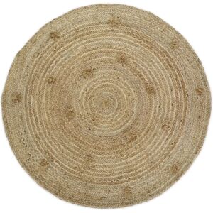 Nattiot Siska Tapis Rond en Jute Naturelle - Sûr pour Enfants & Écologique - Publicité Nattiot Siska Tapis Rond en Jute Naturelle - Sûr pour Enfants & Écologique - Publicité