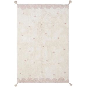 Tapis enfant Minna en coton Nattiot - Rose 100x150cm - Décoration chambre enfant - Publicité Tapis enfant Minna en coton Nattiot - Rose 100x150cm - Décoration chambre enfant - Publicité
