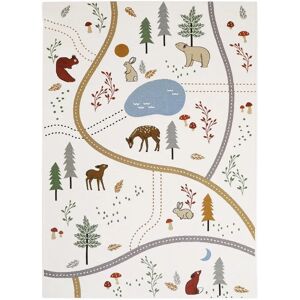 Tapis de jeu pour enfant Nattiot Little Forest - Multicolore - 123x180cm - Publicité Tapis de jeu pour enfant Nattiot Little Forest - Multicolore - 123x180cm - Publicité