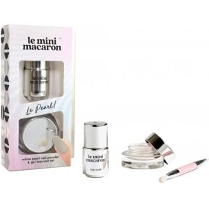 Ensemble de Poudre Chrome Perle Le Mini Macaron - Produit Ongles - Publicité Ensemble de Poudre Chrome Perle Le Mini Macaron - Produit Ongles - Publicité