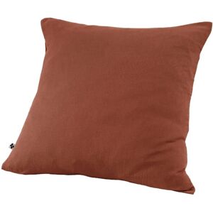 Housse de coussin en terracotta GAÏA - 60 x 60 cm - Publicité Housse de coussin en terracotta GAÏA - 60 x 60 cm - Publicité