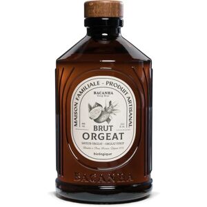 Sirop Bio d'Orgeat Bacanha - 400 ml - Publicité Sirop Bio d'Orgeat Bacanha - 400 ml - Publicité