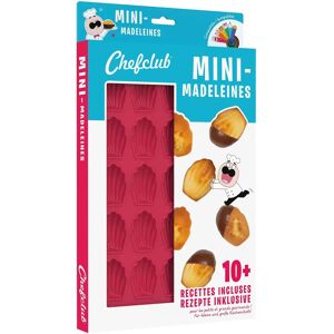 Moule à madeleine Chefclub - 25 mini-madeleines - Publicité Moule à madeleine Chefclub - 25 mini-madeleines - Publicité
