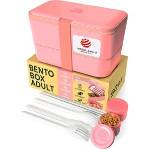 Umami Roze Bento Box - Geschikt voor magnetron - Lunchbox Umami Roze Bento Box - Geschikt voor magnetron - Lunchbox