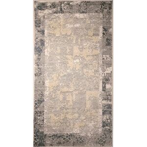 Alfombra auténtica gris de Mani Textile - 80x150 cm - Alfombra Alfombra auténtica gris de Mani Textile - 80x150 cm - Alfombra