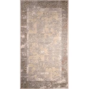 Alfombra Authentic de Mani Textile 120x180cm - Marrón - Sala de estar Alfombra Authentic de Mani Textile 120x180cm - Marrón - Sala de estar