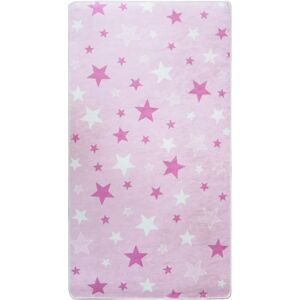 Alfombra de Estrellas Rosa 100x150cm de Mani Textile - Alfombra Alfombra de Estrellas Rosa 100x150cm de Mani Textile - Alfombra