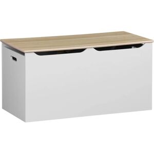 Alice's Garden - Cofre de juguetes - Pino natural blanco - Tobias - 80x40cm - Almacenamiento Alice's Garden - Cofre de juguetes - Pino natural blanco - Tobias - 80x40cm - Almacenamiento