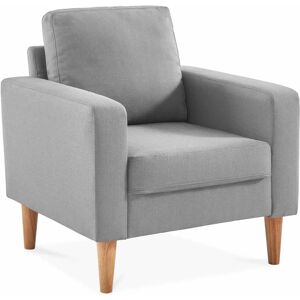 ALICE'S GARDEN Alice's Home - Fauteuil - Gris clair - Style scandinave - Publicité ALICE'S GARDEN Alice's Home - Fauteuil - Gris clair - Style scandinave - Publicité