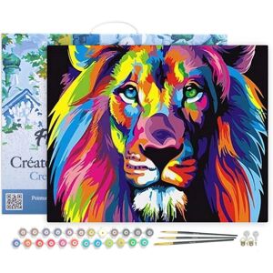 Kit de Peinture FiguredArt - 40x50cm Pop Art - Modèle PN025 Y - Publicité Kit de Peinture FiguredArt - 40x50cm Pop Art - Modèle PN025 Y - Publicité