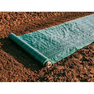 Tissu de Jardin Maille Store - 1.05M X 10M - Vert - Contrôle des mauvaises herbes - Publicité Tissu de Jardin Maille Store - 1.05M X 10M - Vert - Contrôle des mauvaises herbes - Publicité
