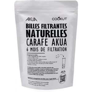 Billes filtrantes rechargeables COOKUT - Système de recharge pour carafe AKUA - Publicité Billes filtrantes rechargeables COOKUT - Système de recharge pour carafe AKUA - Publicité
