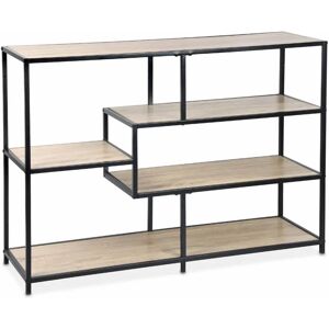 Alice's Garden Black Metal & Wood Shelf - Loft - 5 Levels Alice's Garden Black Metal & Wood Shelf - Loft - 5 Levels