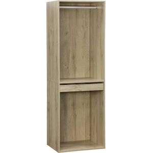 Alice's Garden Wardrobe Module - Natural, with Hanging Rail & Pants Rack Alice's Garden Wardrobe Module - Natural, with Hanging Rail & Pants Rack