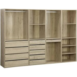 SWEEEK Natural Modular Wardrobe - Modern Storage System SWEEEK Natural Modular Wardrobe - Modern Storage System