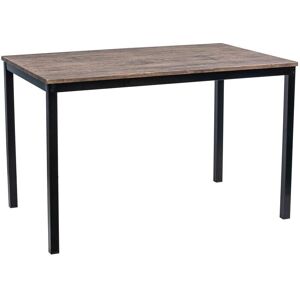 Nordlys Gray Industrial Dining Table - Dining Table Nordlys Gray Industrial Dining Table - Dining Table