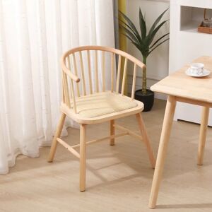 Nordlys Wooden Dining Chair - Cane-Rattan, 46x73x52cm Nordlys Wooden Dining Chair - Cane-Rattan, 46x73x52cm