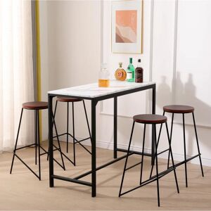 Nordlys Model 4 Set Metal Wood Bar Stool Nordlys Model 4 Set Metal Wood Bar Stool