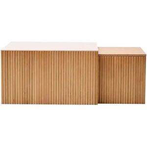 Höffner Coffee Table Set - Rectangle - 2 pcs Höffner Coffee Table Set - Rectangle - 2 pcs