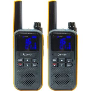 Cleyver Talk 54 - Paire de Talkies Robust IP54 - Sans Licence - Publicité Cleyver Talk 54 - Paire de Talkies Robust IP54 - Sans Licence - Publicité