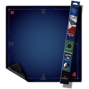 Wogamat Blauwe Kaartspelmat – 60x60cm, Professionele Kwaliteit Wogamat Blauwe Kaartspelmat – 60x60cm, Professionele Kwaliteit