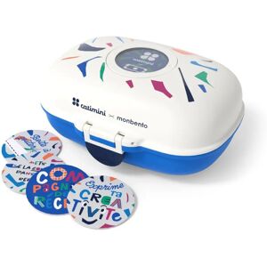 Monbento - Niebieska Terrazzo Snack Box - 600ml - Przyjazna dla Dzieci - Bezpieczna dla Żywności Monbento - Niebieska Terrazzo Snack Box - 600ml - Przyjazna dla Dzieci - Bezpieczna dla Żywności