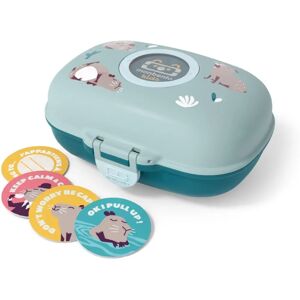 Monbento MB Gram - Bleu - Boîte à goûter - Publicité Monbento MB Gram - Bleu - Boîte à goûter - Publicité