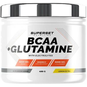 Superset Nutrition BCAA + glutamine - 420g Supplément - Publicité Superset Nutrition BCAA + glutamine - 420g Supplément - Publicité