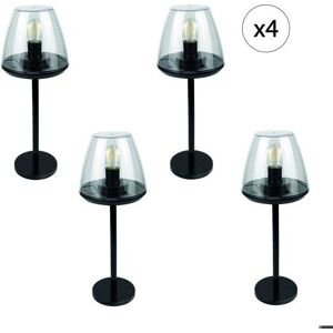 Lot de lampes solaires Ezilight - IP65, 4 pièces - Publicité Lot de lampes solaires Ezilight - IP65, 4 pièces - Publicité