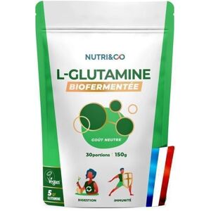 Nutri&Co L-Glutamine en Poudre Bio - Supplément - Publicité Nutri&Co L-Glutamine en Poudre Bio - Supplément - Publicité