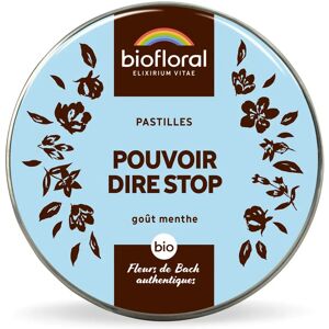 Pastilles Biofloral Pouvoir Dire Stop - Soutien Émotionnel - 50g - Publicité Pastilles Biofloral Pouvoir Dire Stop - Soutien Émotionnel - 50g - Publicité
